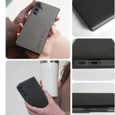 Cover Samsung S24 Ultra Mustang Diary Wallet Case Araree &ndash; Ash Blue